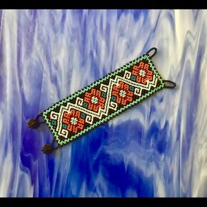 Handmade Huichol Beaded Bracelet